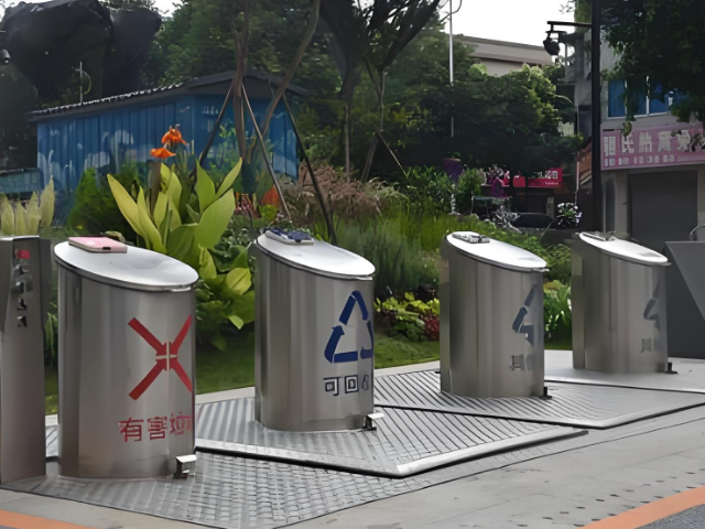 地埋垃圾桶创新垃圾分类解决方案